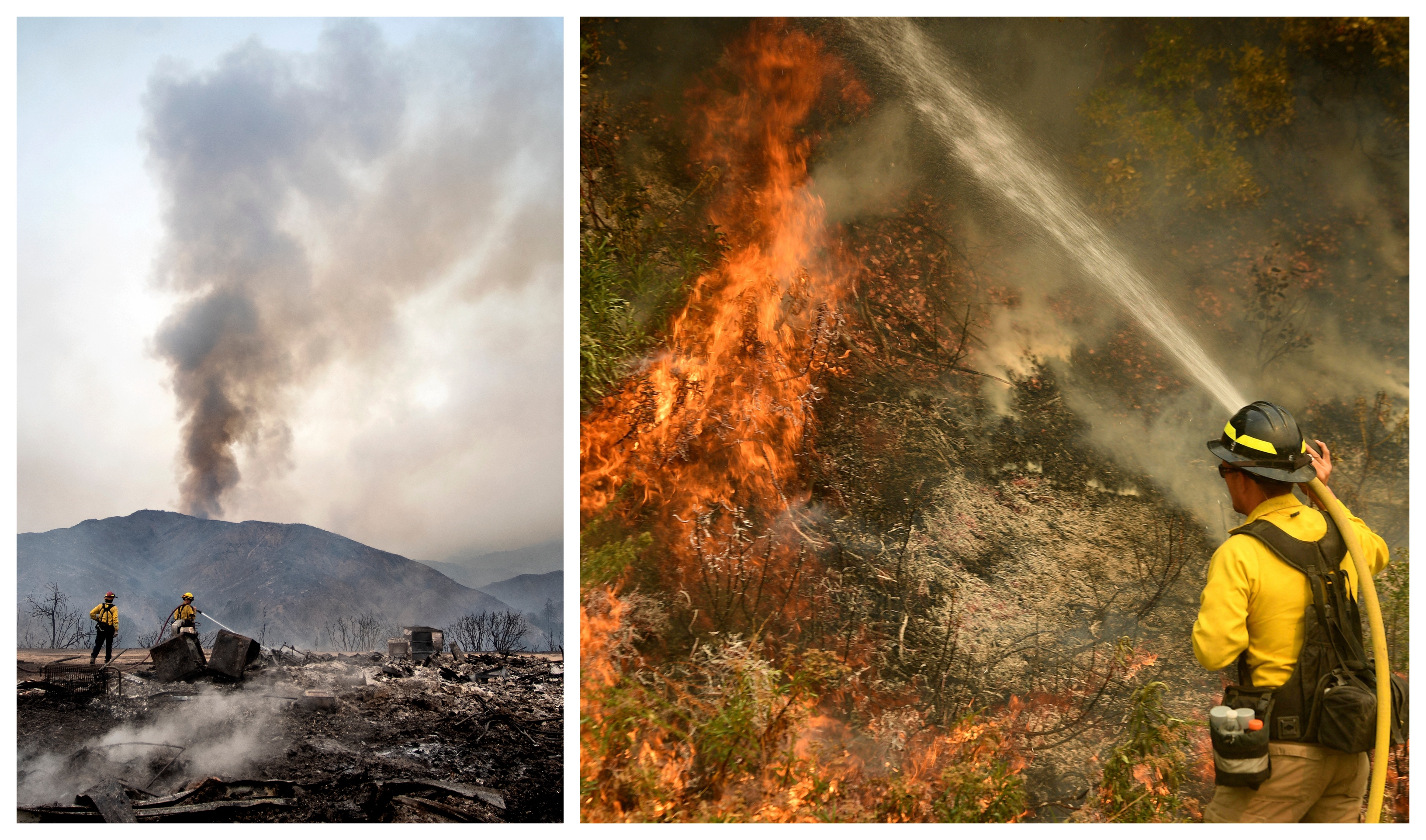 Skogsbrand, Kalifornien
